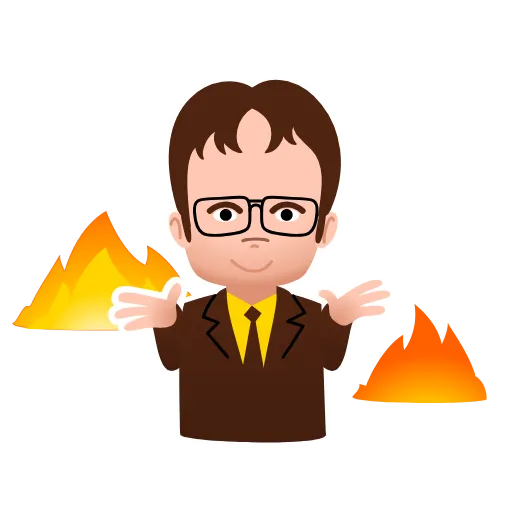 🔥 Эмодзи «The Office» для Telegram