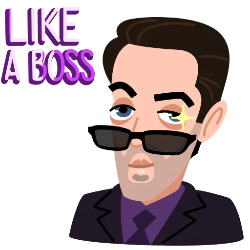 😎 Эмодзи «The Office» для Telegram