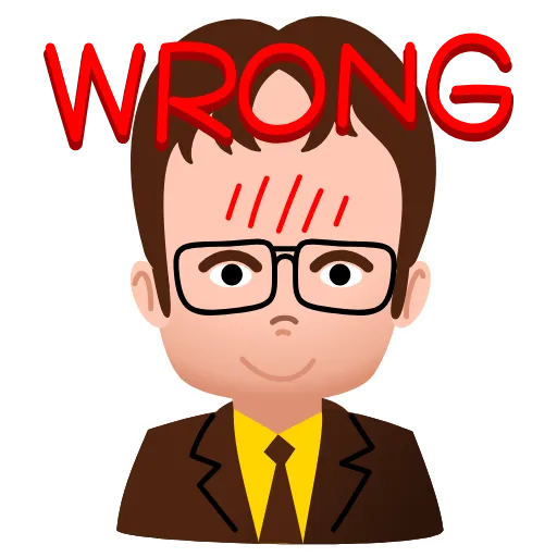 👎 Эмодзи «The Office» для Telegram