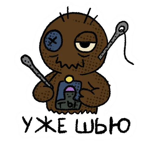 😎 Стикер «Ohra Monsters Mood» для Telegram