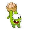 🥚 Эмодзи «Om Nom Emoji» для Telegram