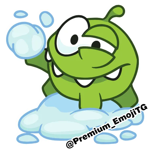 🩷 Эмодзи «New Year Om Nom Новогодний Ам Ням» для Telegram