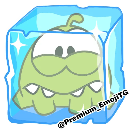 🩷 Эмодзи «New Year Om Nom Новогодний Ам Ням» для Telegram