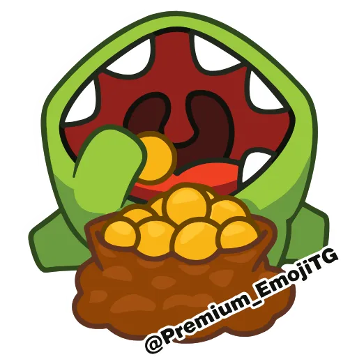 🩷 Эмодзи «New Year Om Nom Новогодний Ам Ням» для Telegram