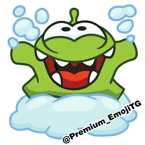 🩷 Эмодзи «New Year Om Nom Новогодний Ам Ням» для Telegram