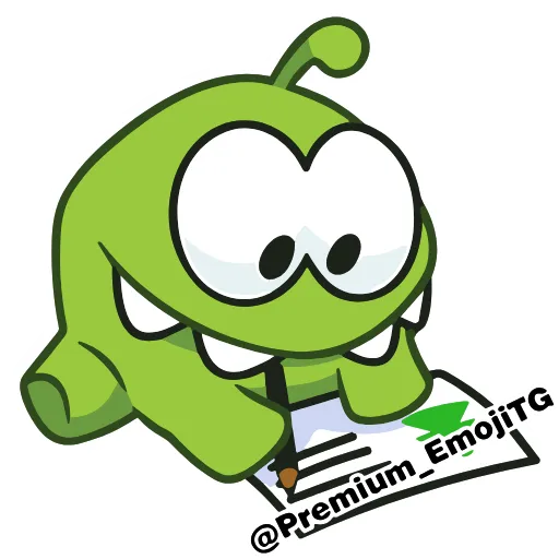 🩷 Эмодзи «New Year Om Nom Новогодний Ам Ням» для Telegram