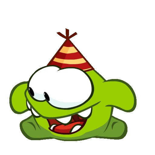 🥸 Стикер «Om Nom» для Telegram