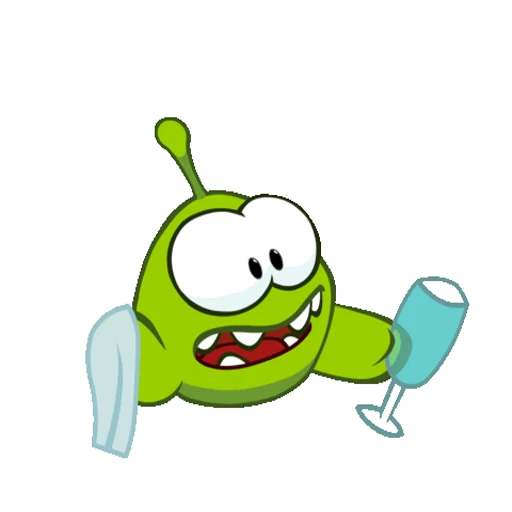 😍 Стикер «Om Nom» для Telegram