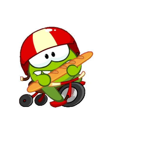 🥸 Стикер «Om Nom» для Telegram