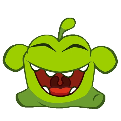 😁 Стикер «Om Nom» для Telegram