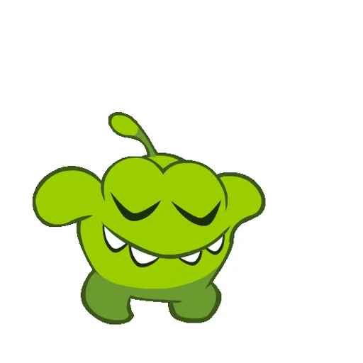 😱 Стикер «Om Nom» для Telegram