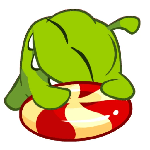 🥰 Стикер «Om Nom» для Telegram