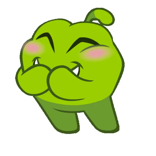 ☺️ Стикер «Om Nom» для Telegram