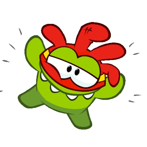 🏖 Стикер «Om Nom» для Telegram