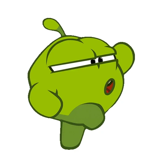 😵 Стикер «Om Nom» для Telegram