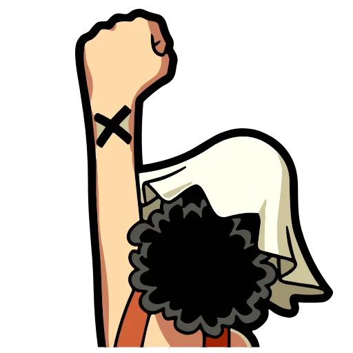 ✊ Стикер «One Piece» для Telegram