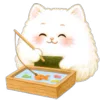 🎣 Эмодзи «Onigiri Cat» для Telegram