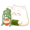 🍧 Эмодзи «Onigiri Cat» для Telegram