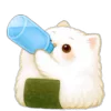 💧 Эмодзи «Onigiri Cat» для Telegram