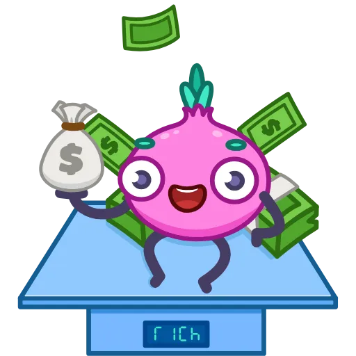 💰 Эмодзи «Luke The Onion» для Telegram
