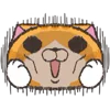 😱 Эмодзи «Orange Cat» для Telegram