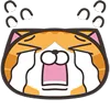 😭 Эмодзи «Orange Cat» для Telegram