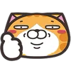 👍 Эмодзи «Orange Cat» для Telegram