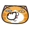 Эмодзи Orange Cat для Telegram — скачать