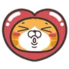 ❤️ Эмодзи «Orange Cat» для Telegram