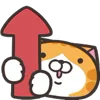 ⬆️ Эмодзи «Orange Cat» для Telegram