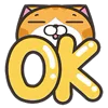 ⭕️ Эмодзи «Orange Cat» для Telegram