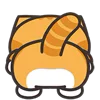 🍑 Эмодзи «Orange Cat» для Telegram