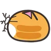 😠 Эмодзи «Orange Cat» для Telegram