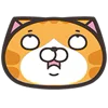 🙄 Эмодзи «Orange Cat» для Telegram