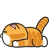 🐈 Эмодзи «Orange Cat» для Telegram