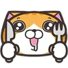 🍴 Эмодзи «Orange Cat» для Telegram