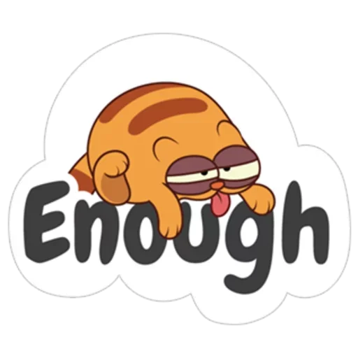😉 Стикер «Orange Cat» для Telegram