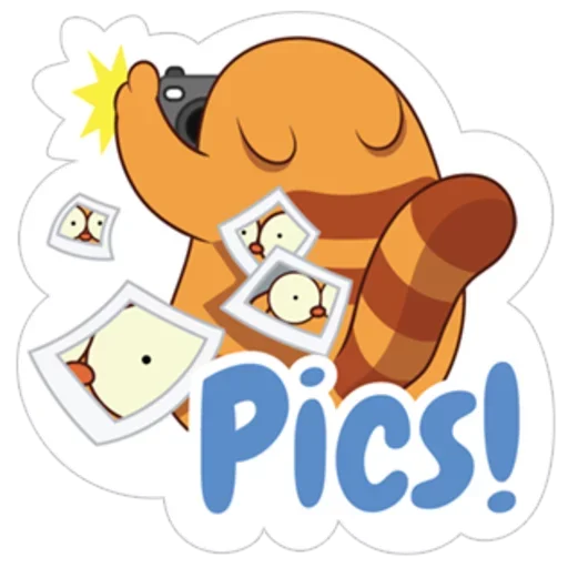 😂 Стикер «Orange Cat» для Telegram