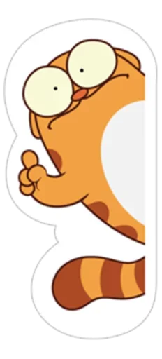 😄 Стикер «Orange Cat» для Telegram