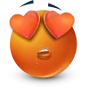 🤩 Эмодзи «Orange Face Emoji» для Telegram