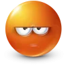 🤩 Эмодзи «Orange Face Emoji» для Telegram