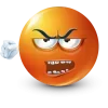 🤩 Эмодзи «Orange Face Emoji» для Telegram