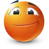 🤩 Эмодзи «Orange Face Emoji» для Telegram