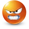 🤩 Эмодзи «Orange Face Emoji» для Telegram