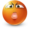 🤩 Эмодзи «Orange Face Emoji» для Telegram