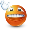 🤩 Эмодзи «Orange Face Emoji» для Telegram