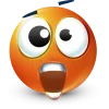 🤩 Эмодзи «Orange Face Emoji» для Telegram