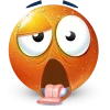 🤩 Эмодзи «Orange Face Emoji» для Telegram