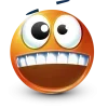 🤩 Эмодзи «Orange Face Emoji» для Telegram