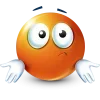 🤩 Эмодзи «Orange Face Emoji» для Telegram
